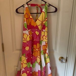 Women’s Lily Pulitzer classic halter dress